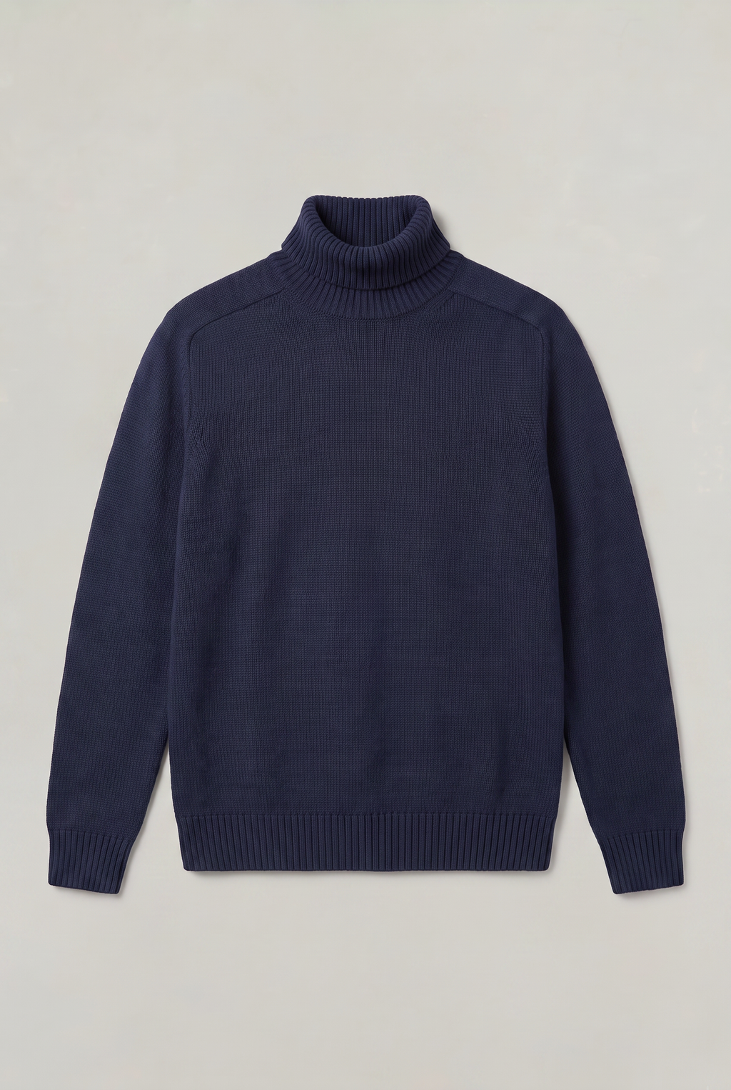 Męski sweter z golfem