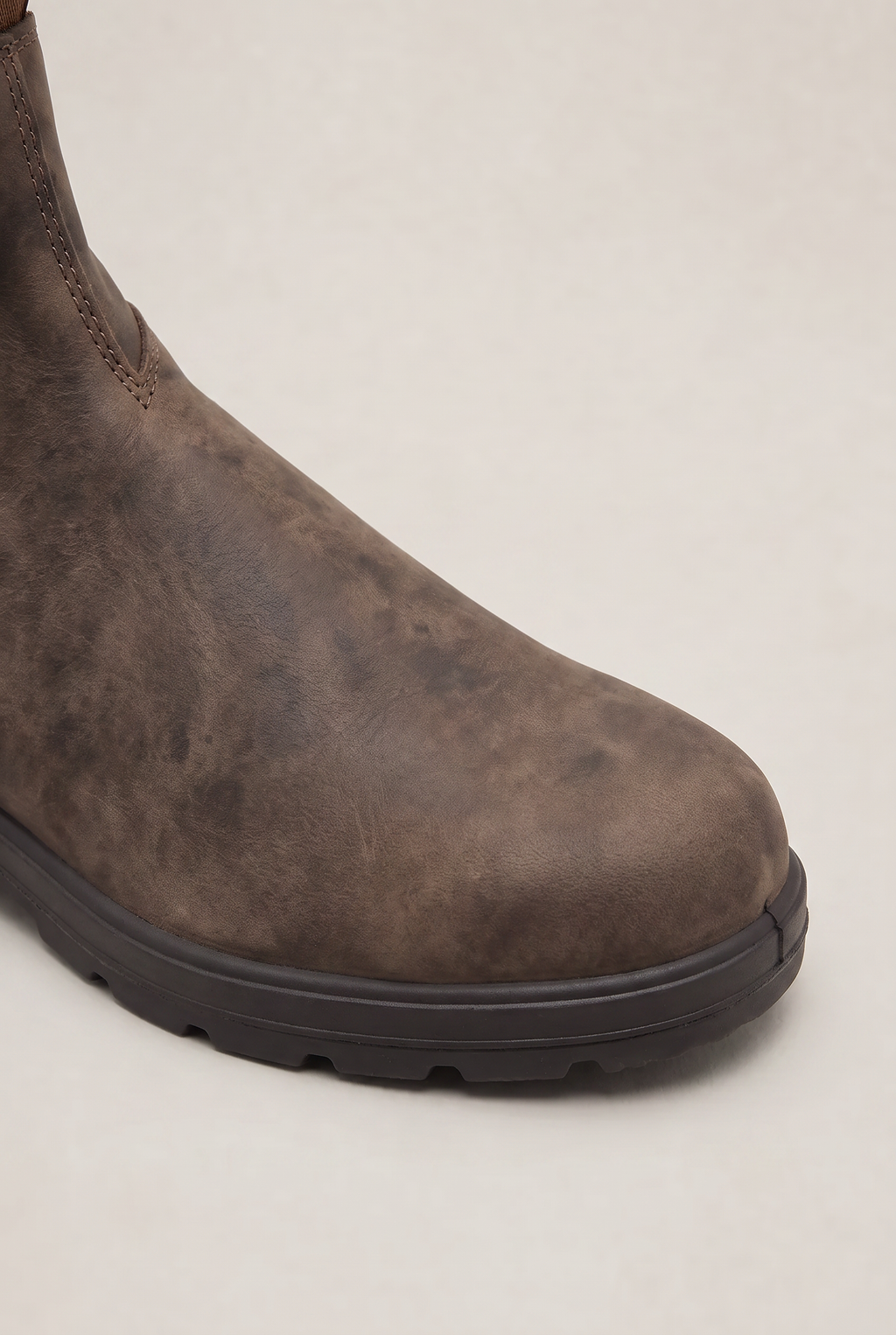 Męskie klasyczne botki Chelsea typu slip-on