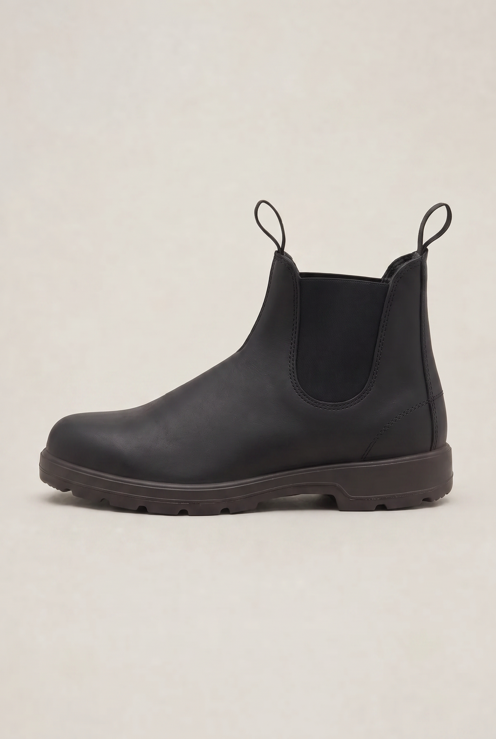 Męskie klasyczne botki Chelsea typu slip-on